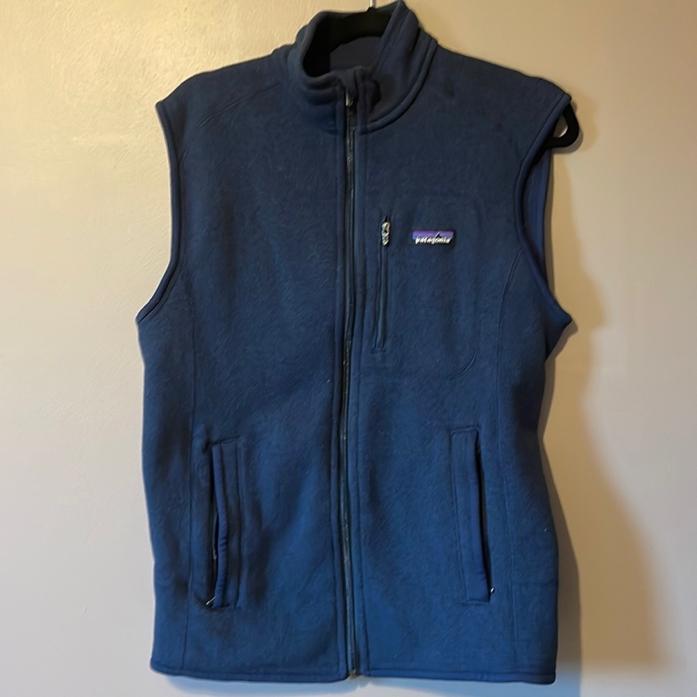 Patagonia medium vest blue